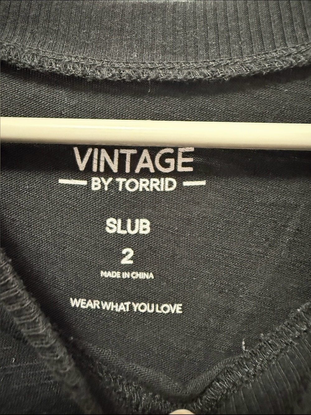 Torrid Black Vintage Slub Double Ruffle Fishnet Mesh Cap Sleeve Tee Plus Size 2 - Picture 2 of 3